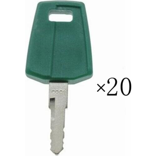 20pc 11444208 C001 Ignition Key For Volvo Heavy Equipment Wheel Loader
