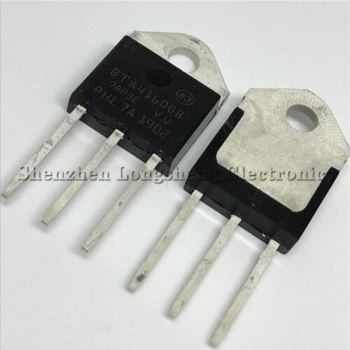 200PCS/LOT BTA41-600B BTA41600B TO-3P 41A / 600V triac big chip