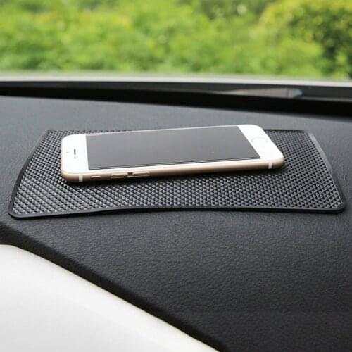 Car Anti-Slip Mat Auto Silicone Interior Dashboard Mat for Phone 20*13cm Auto Storage Mat Pads