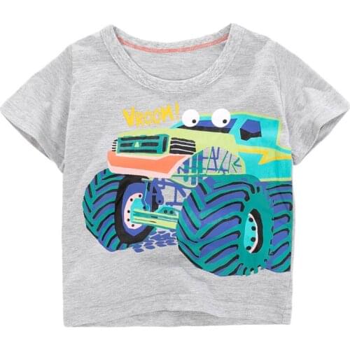 Bambino New Year 2021Tshirt for Boys Cartoon Summer Children Tops 2-7Years Little Kids Clothing Baby Costume Pure Cotton Shirt