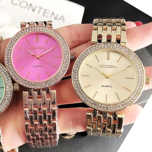 Montre Femme Relogio Feminino 2021 Contena Womens Watch Top Brand Luxury Ladies Watch Quartz Wrist Watches Watches for Women