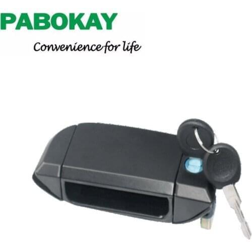 FOR VW T4 TRANSPORTER DOOR HANDLE WITH 2 KEYS FRONT LEFT NEW 701837205