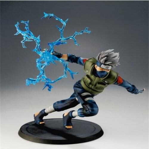 Kakashi Sasuke Action Figure Anime Cool Figure PVC Toys Figure Model Decoration Accessories 17cm