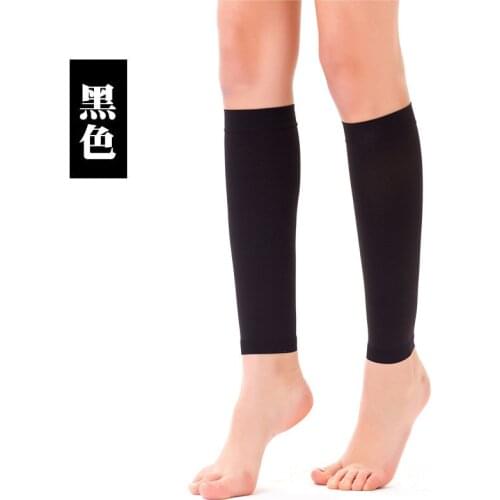 1Pair Unisex Leg Calf Sleeves Men Women Varicose Vein Cirlustion Compression Socks Slimming Beaty Stocking Knee Support Strap