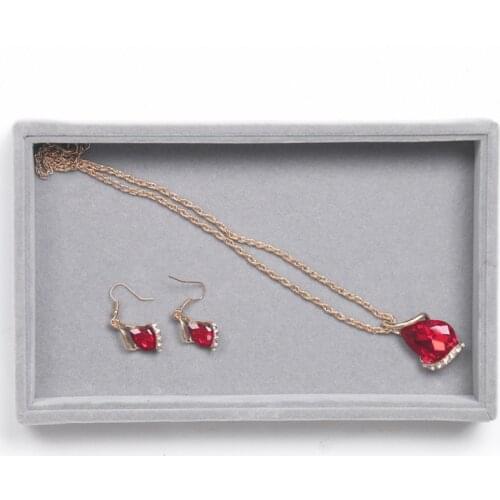 Hot Selling Multi-functional Small Jewelry Tray Ring Necklace Storage Organizer Bracelet Watch Display Drawer Stuff Finishing