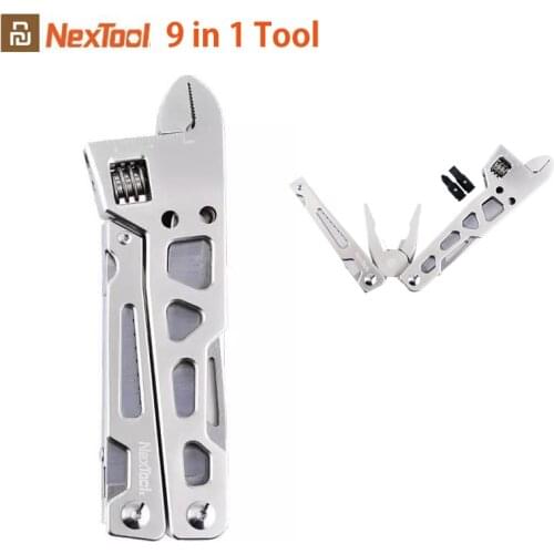 Youpin NEXTOOL 9 IN 1 Multi-Function Stainless Steel Bicycle Repair Tool Field Survival Repair Tool Outdoor Folding Knife Saw