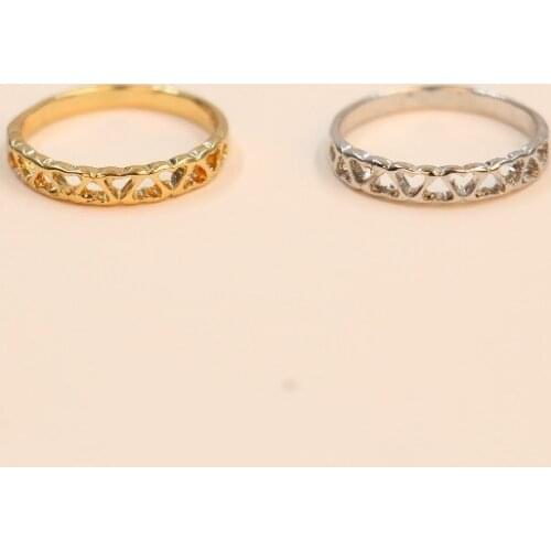 Fashion Romantic beautiful engagement wedding band ring Hollowed-out love ring finger ring wholesale