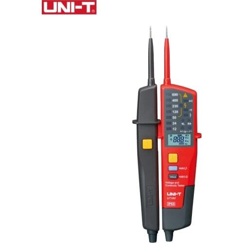 UNI-T UT18C 0~690V AC DC Voltage Testers LCD Display Auto Range IP65 Waterproof Meter No Power Test Function