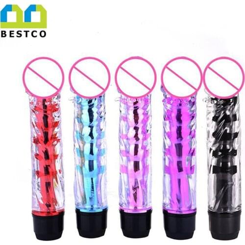 BESTCO Bullet Vibrator Dildo AV Wand Soft Stick Clitoris Stimulation Female Masturbator Adult Sex Toys G-spot for Women B-YC2