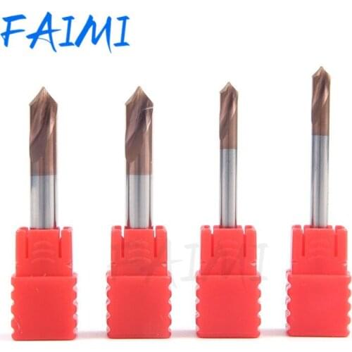Tungsten Steel Spotting Drill Hrc55 TiSiN Coating 90 Degree HSS Center Drill Bit Milling Machine Metal Hole Chamfering Tools