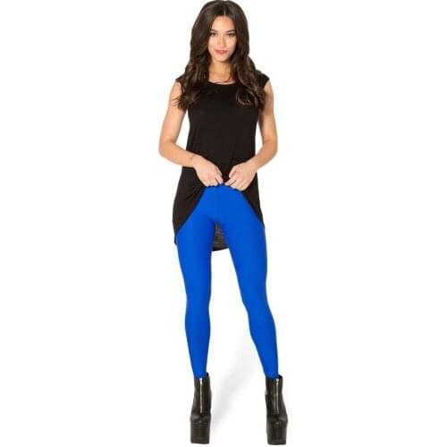 2020 Blue Style Women Leggings High Waist Legging Winter Printed Women Pants Slim Fitness Leggins Sexy Gym Clothes