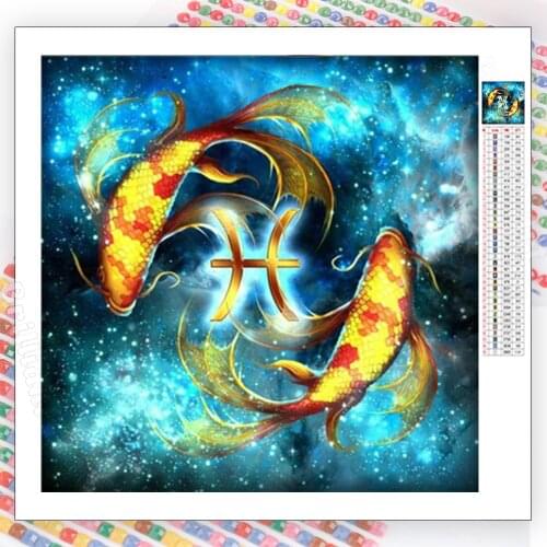 5D Diamond Painting Galaxy New Arrivals Twelve Animal Constellations Hobby Full Square Round Drill Art DIY Mosaic KitHome Decor