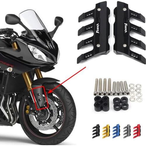 For YAMAHA FAZER8 FAZER400 fazer 8 400 Motorcycle Mudguard Front Fork Protector Guard Front Fender Anti-fall Slider Accessories