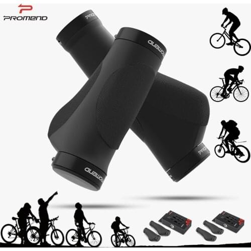 Bicycle Grip Cover Electric Bicycle Folding Bike Rubber Meat Ball Grip with Locking Ergonomic Grip Riding Equipment Accessories