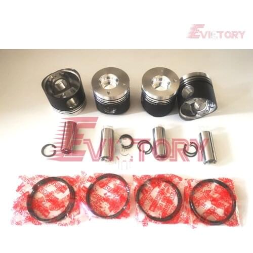 For MITSUBISHI K4D overhaul rebuild kit crankshaft bearing gasket piston ring