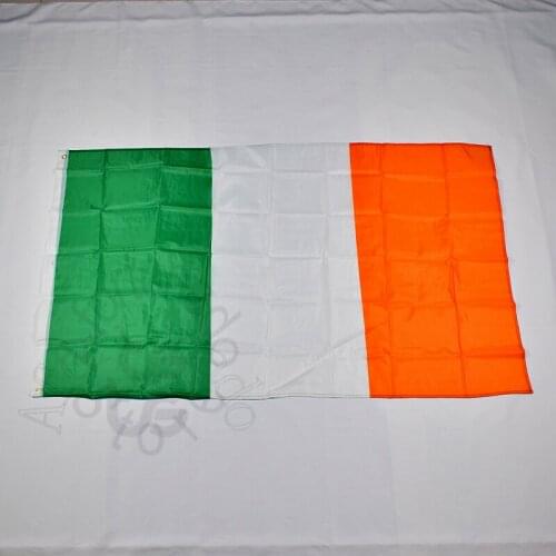Ireland 90*150cm flag Banner Hanging National flag Ireland for meet,Parade,party.Hanging,decoration