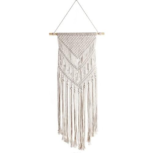 Macrame Bohemia Tapestry Hand-woven Home Decoration Wall Hanging Accessories Nordic Art Tassel Apartment Dorm Room Decoration