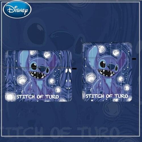 Oil painting pattern starry sky Stitch Apple AirPods pro headset protective cover creative gift