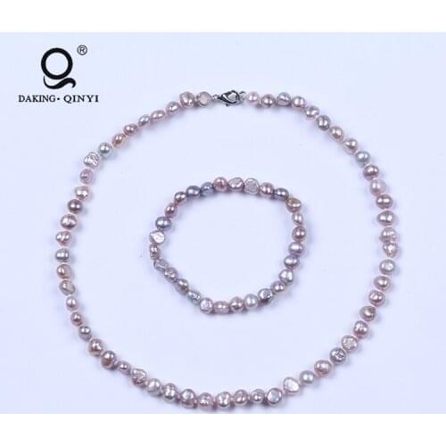 Latest Design Fashion MotherS christmas Gift Elegant Pearl Jewelry Sets