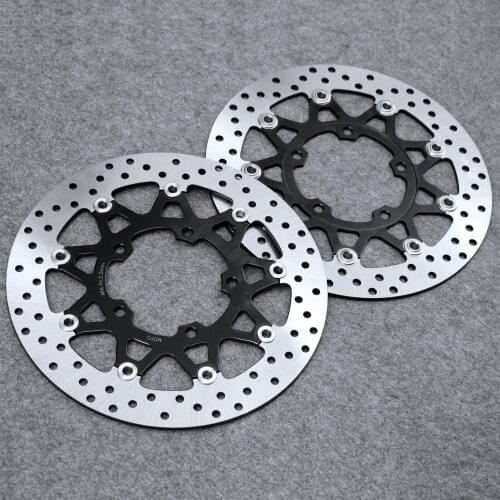 Floating Front Brake Disc Rotor Fit For VZR 1800 Boulevard M109 2006-2008