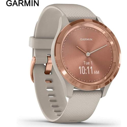 Garmin move 3 5ATM waterproof Hybrid Real Watch Hands Hidden Touchscreen Display heart rate monitor women smart watch men