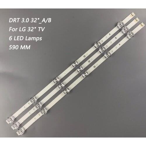 LED strip for AGF78400001 32lb551u 32LF580U 32LX341C 32LY345C 32LB560B 32LB563U 32LB565U 32LB572V 32LF560U 32LF560V 32LF562V