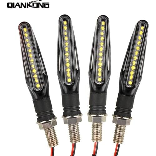 Motorcycle LED Turn Signal Lights Direction Indicators For 390 125/200 250 2013 2014 2015 2016 2017 HONDA YAMAHA