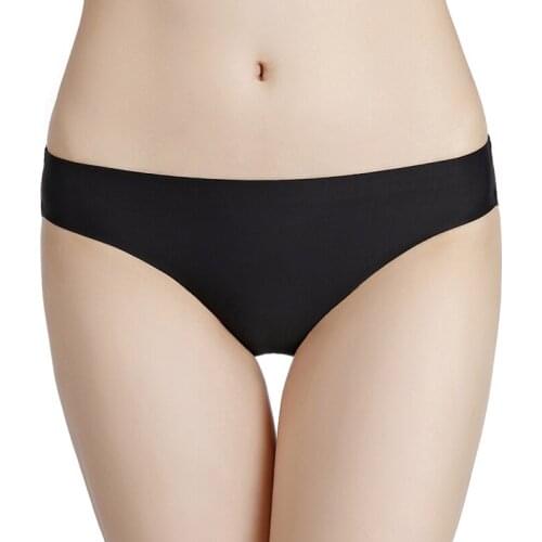 Panties Women Seamless Ladies Underwear Solid Color Mid Waist Briefs Sexy Panties for Women Comfort Lingerie