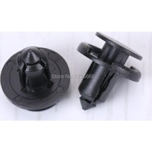 500X Bumper Clip Push-Type Retainer A20349 01553-09611 For Nissan GT-R Maxima Sentra Versa 1.8L 2.5L3.0L 3.5l