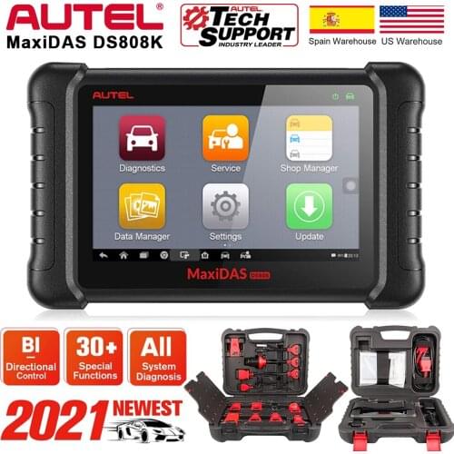 Autel DS808K All Systems Diagnostic Scanner Professional Scan Tools With Oil Reset, ABS Bleed, Upgraded Version of MX808, MP808