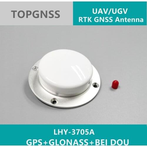 Aviation UAV high precision RTK measuring antenna small sizelight weight GPS / Glonass / Beidou antenna, GNSS antenna LHY-3705A