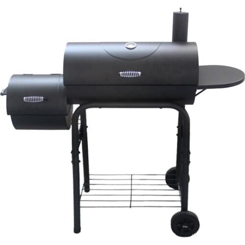 Large Cooking Capacity Charcoal BBQ Grills Smoker for Outdoor Barbecue