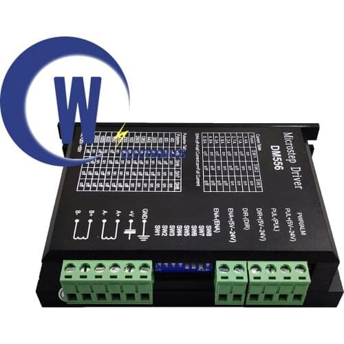 DM556 two-phase stepper motor driver 42/57 stepper motor controller DC24V-50V17 / 23 DC stepper motor driver