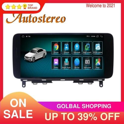 For MERCEDES BENZ C W204 C2007-2011 Android 10.0 128GB+6G Headunit Car GPS Navigation Auto Stereo Radio Tape Recorder Head Unit