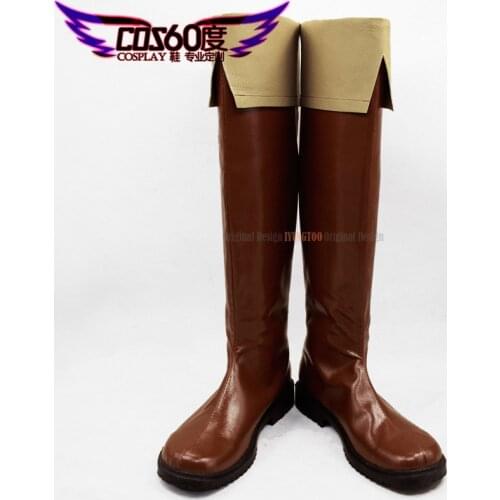 Hetalia: Axis Powers /APH Ivan Braginsky Anime Characters Shoe Cosplay Shoes Boots Party Costume Prop