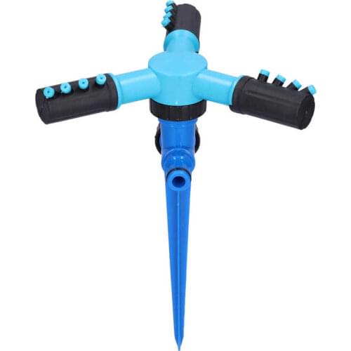 Gardening Tools Watering System Garden Sprinkler 360° Automatic Rotating Sprayer Nozzle Garden Lawn Irrigation System Sprinkler