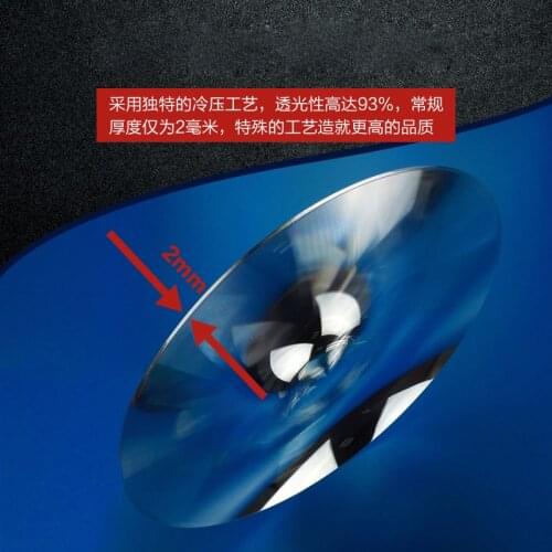 130mm Round Optical PMMA Plastic Big Solar Fresnel Lens Focal Length 50 100 140mm Solar Concentrator Magnifying Glass Lens 1PC