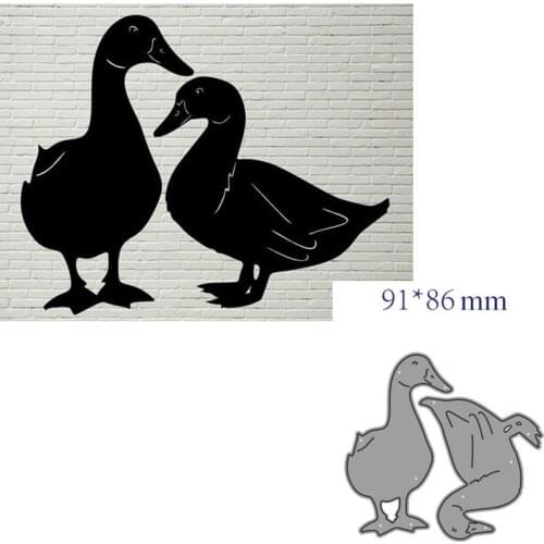 Metal Cutting Dies Mold Animal Duck Decoration Scrapbook Paper Craft Knife Mould Blade Punch Stencils New Arrival Dies 2020
