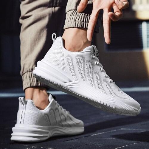 Casual Shoes For Men Sapato Casual Men 39 S Sneakers Shoes 2020 Sapatos Fashion Zapatos Casuales Para Hombre Breathable White