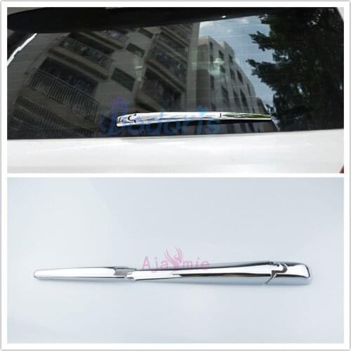 2008-2018 Rear Window Wiper Cover Trim Panel Overlay ABS Chrome Car-Styling For Toyota LC Land Cruiser 200 Accessories