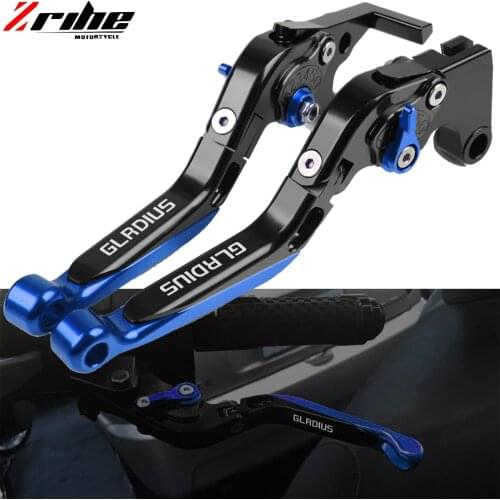 Motorcycle CNC Adjustable Folding Extendable Brake Clutch Levers For Suzuki Gladius 650 SFV650 GLADIUS 2009-2011 2012 2013 2016