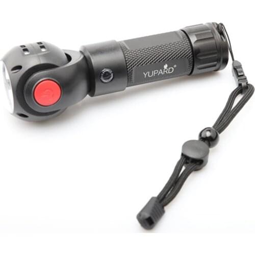 YUPARD COB LED Flashlights Torch 360 Degree Rotating Head Light USB Rechargeable Work Light Magnetic Lantern for Hunting Camping