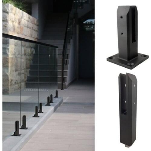 High Quality Black Matt SS2205 Swimming Pool Fence Glass Railing Spigot