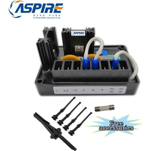 Top Quality Aspire AVR AVC 63-4 Voltage Regulator, New Black Generator Parts AVR AVC63-4 FAST SHIPPING