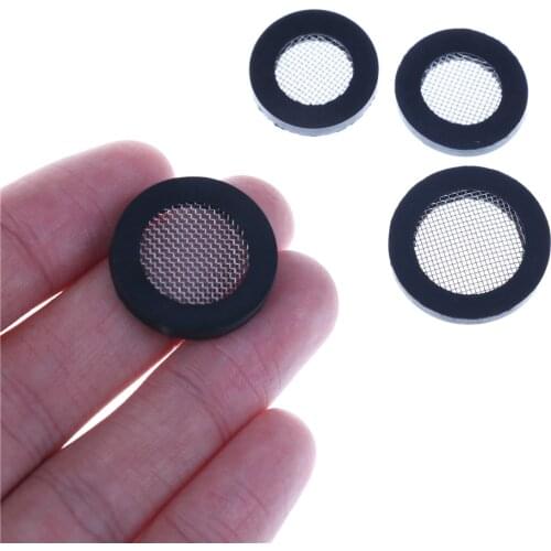 10pcs Rubber Gasket with Net Shower Head Filter Plumbing Hose Seal Faucet Replacement Part Washer Sink Strainer Tool 20MM /25MM