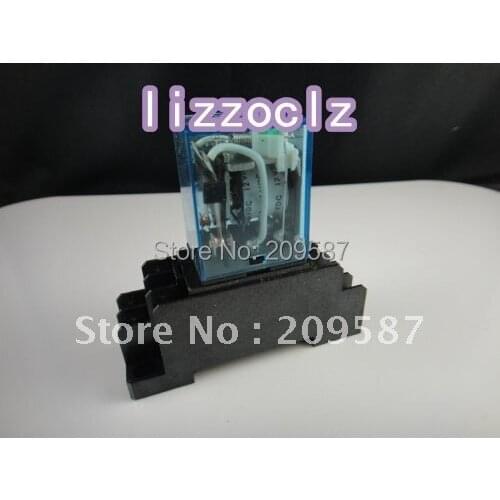 5set 110V AC Coil Power Relay MY4NJ HH54P-L 14 Pin 5A With PYF14A Socket Base