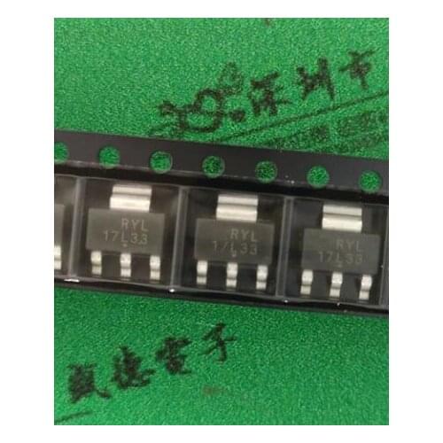 5PCS/LOT NCP1117LPST33T3G Screen Printing 17L33 1A 3.3V SOT223 Low Voltage Linear Voltage Regulator Chip