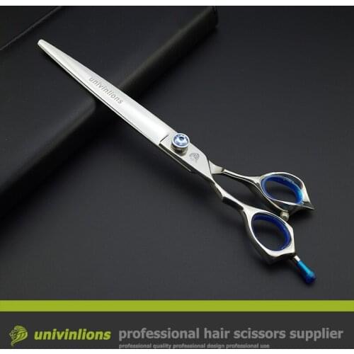 8" left hand hot cat scissors dog hair scissors groomer dog grooming scissors pet animal horse shears dog hair cutting tools