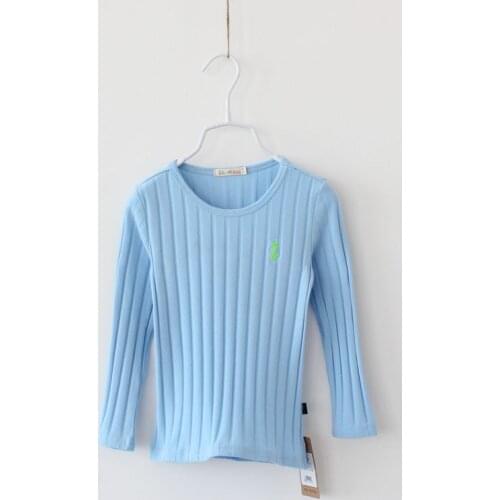 BBD Kids T-Shirt Boys Girls Sweatshirt Cotton Solid Full O-Nec Fashion Active Tops Best Selling Children 3 4 5 6 Years Clothes