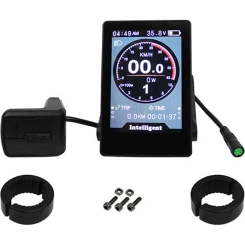 860C Ebike Display for New Bafang Mid Motor M400 M600 with Triangle-Connector Male Waterproof Electric Bike Display